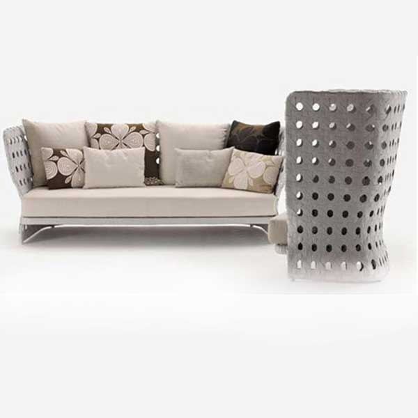 Outdoor Furniture - Wicker Sofa - Canasta