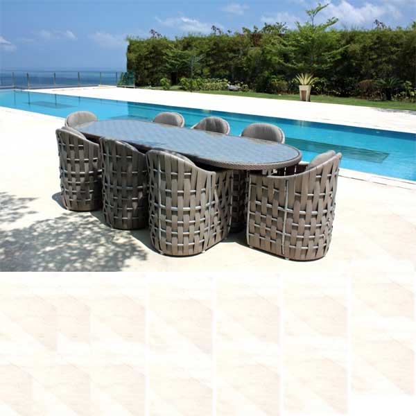 Outdoor Furniture - Dining Set - Strips