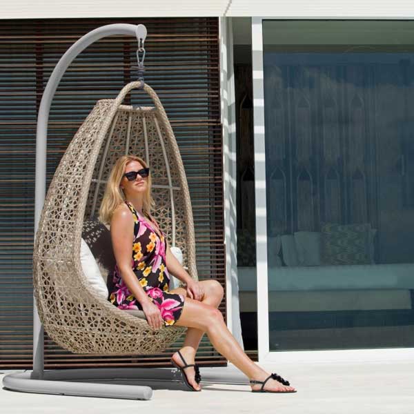 Outdoor Wicker - Swing With Stand - Omnium