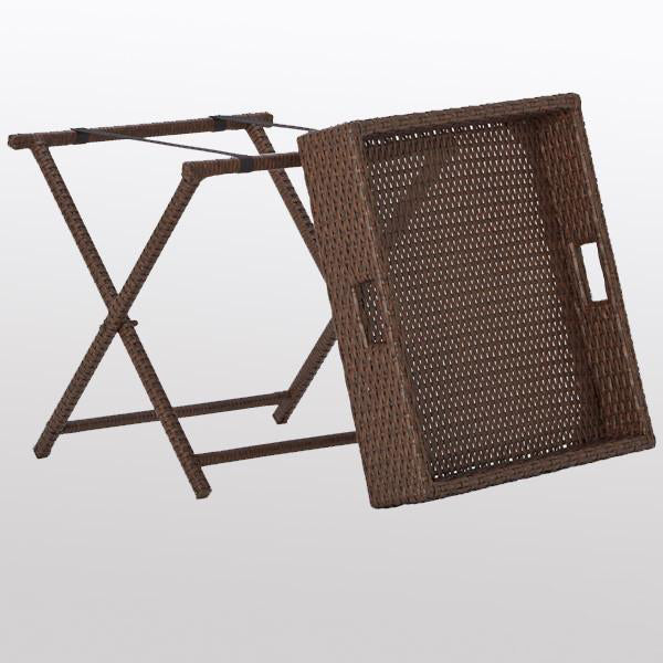 Outdoor Wicker Tray Western