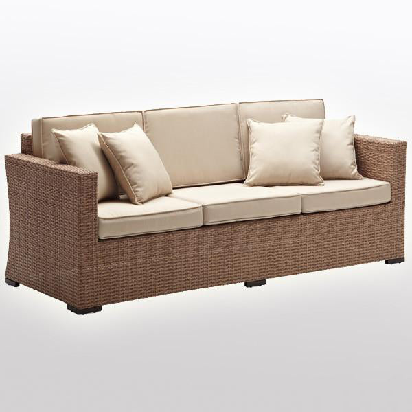 Outdoor Wicker Couch - StraightLine