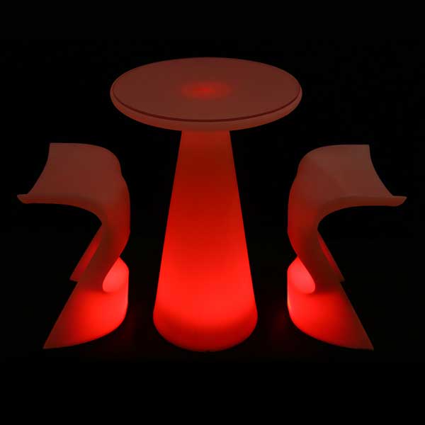 Outdoor Led Neon Glow Furniture -Bar Set- Crupy