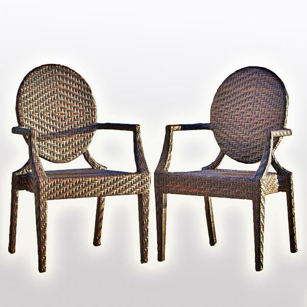 Outdoor Furniture Wicker Garden Chairs Spartan#11