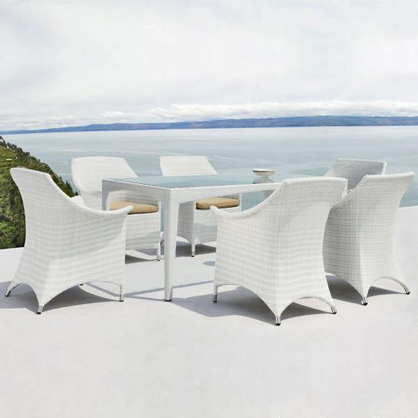 Outdoor Wicker Garden Set -Levender