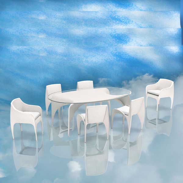 Outdoor Furniture - Dining Set - Menila