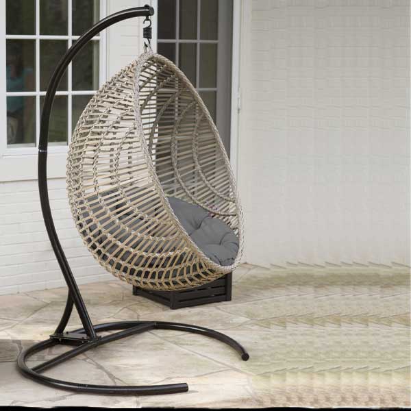 Outdoor Wicker - Swing With Stand - Nisty