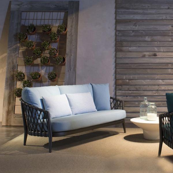 Outdoor Braided & Rope Sofa - Regency Next