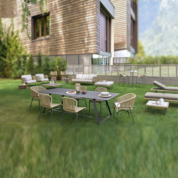  Outdoor Braided & Rope Coffee Set - Verge-Light