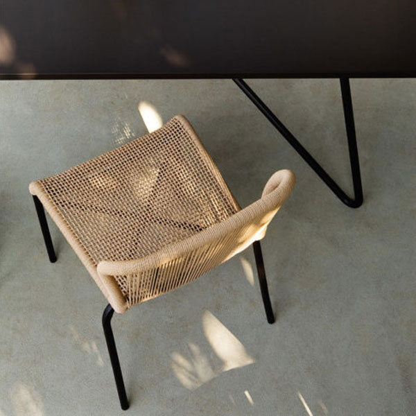  Outdoor Braided & Rope Coffee Set - Verge-Light