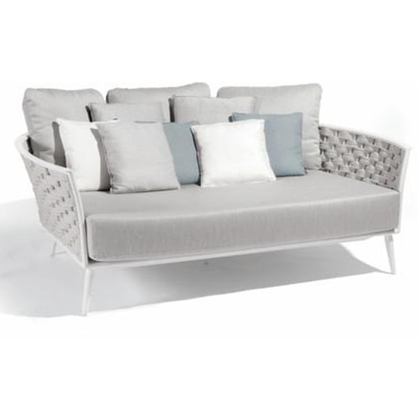 Outdoor Braided & Rope Couch - Nature
