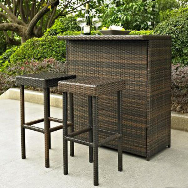 Outdoor Furniture - Wicker Bar Set - Panama