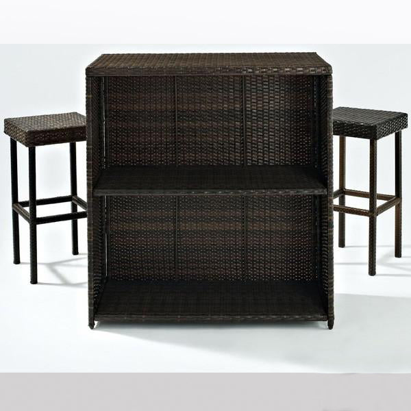 Outdoor Furniture - Wicker Bar Set - Panama