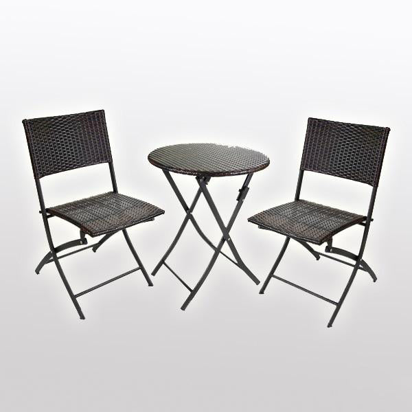 Outdoor Furniture - Wicker Folding Set - Adventure