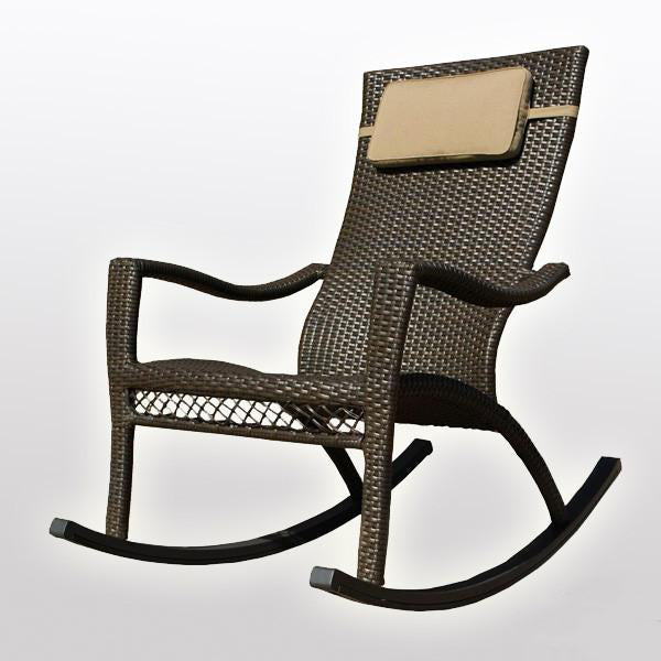 Outdoor Wicker - Rocking Chair - Water