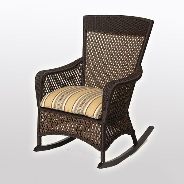 Outdoor Wicker - Rocking Chair - Vintage