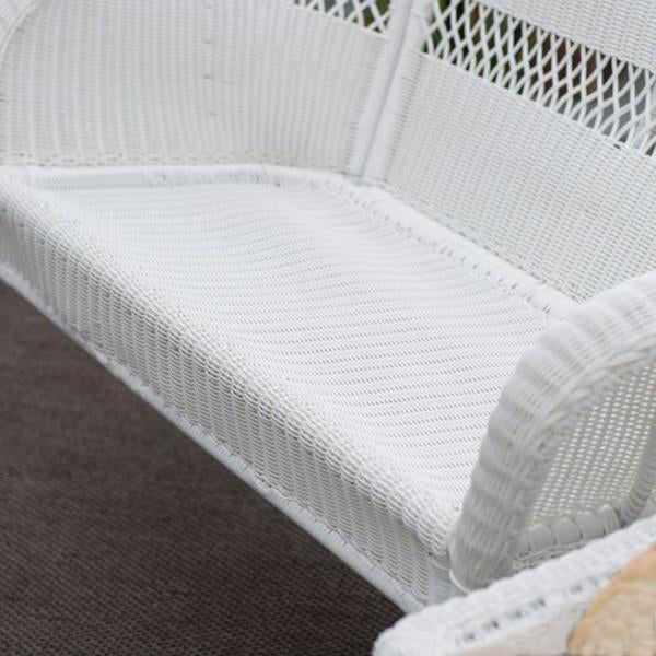 Outdoor Furniture  Wicker Two Seater Swing - Friends