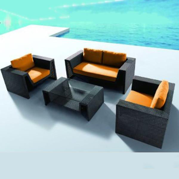 Outdoor Wicker Sofa - Elevate