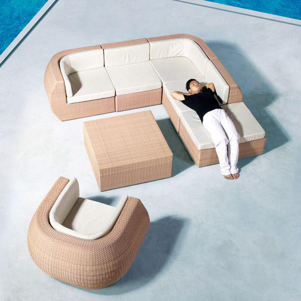 Outdoor Furniture - Wicker Sofa - Orbit
