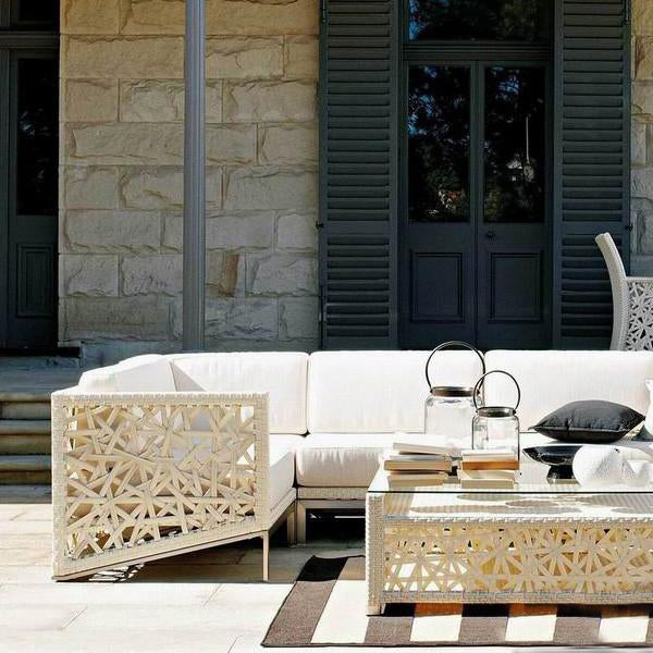 Outdoor Furniture - Wicker Sofa - Orlando