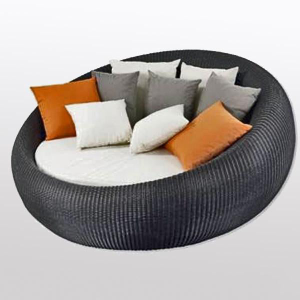 Outdoor Wicker Day Bed - Choco Day