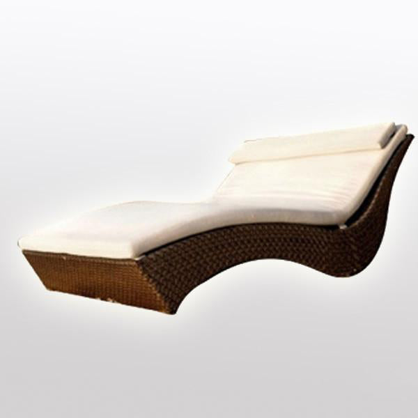 Outdoor Furniture Wicker Sun Lounger - Hawaii